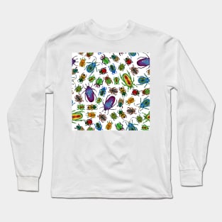 All Beetles Big and Small in Gouache Long Sleeve T-Shirt